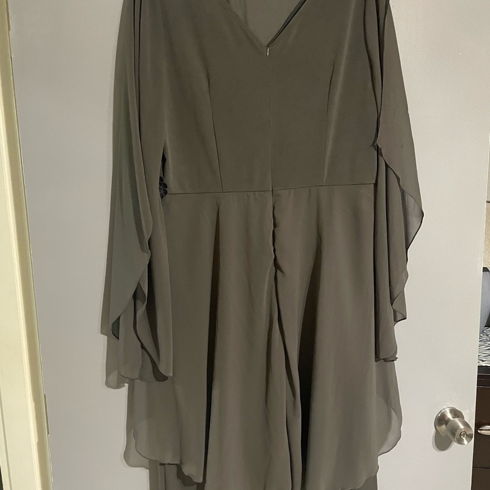 Dress jumpsuit . XL / 95%polyester/5%spandex - Picture 5 of 13